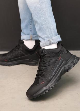 Кроссовки мужские зимние черные