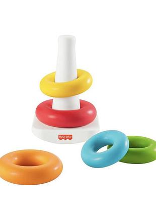 Пирамидка/развивающая игрушка из эко-материалов фишер-прайс/fisher-price3 фото
