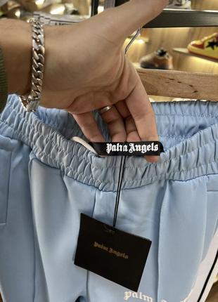 Штани palm angels blue pants10 фото