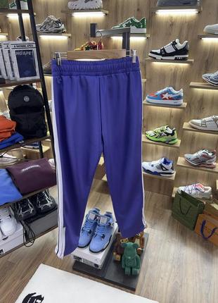 Штани palm angels purple logo pants7 фото