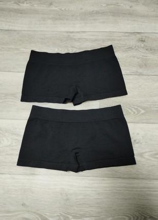 Primark чёрные женские трусы шортами боксеры компрессионные шорты