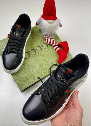 Теплі кросівки в стилі gucci