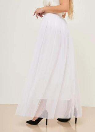 Свадебная юбка в пол1 фото