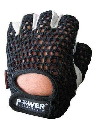 Перчатки для фитнеса и тяжелой атлетики basic ps-2100 xs черный (07227001), power system