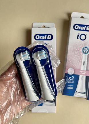 Oral-b braun io gentle care! змінні насадки!3 фото