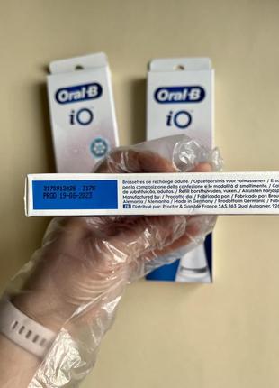 Oral-b braun io gentle care! змінні насадки!7 фото