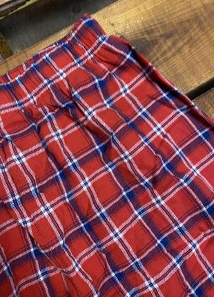 Жіночі домашні піжамні бавовняні штани (брюки) у клітинку george (джордж мрр ідеал оригінал)5 фото