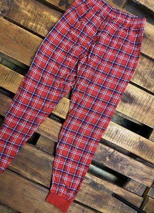 Жіночі домашні піжамні бавовняні штани (брюки) у клітинку george (джордж мрр ідеал оригінал)2 фото