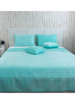 Двустороннее декоративное покрывало “velour” tiffany 180х220 см1 фото