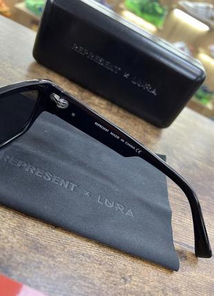 Очки солнцезащитные represent х lura logo sunglasses8 фото
