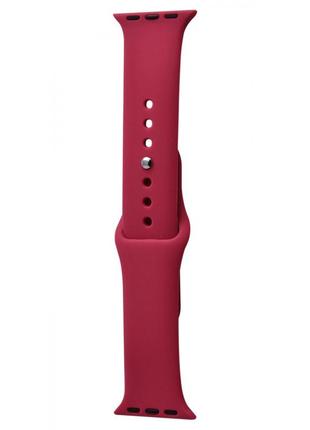 Ремінець apple watch sport band 38/40/41 mm (s) 2pcs rose red