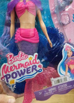 Barbie mermaid malibu. русалка барбі . оригінал4 фото