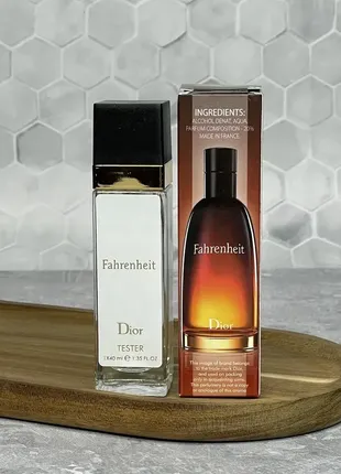 Парфюмированная вода мужская dior fahrenheit 40 мл