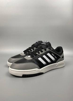 Adidas drop step black grey1 фото