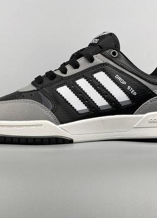 Adidas drop step black grey6 фото