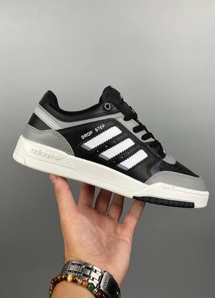 Adidas drop step black grey5 фото