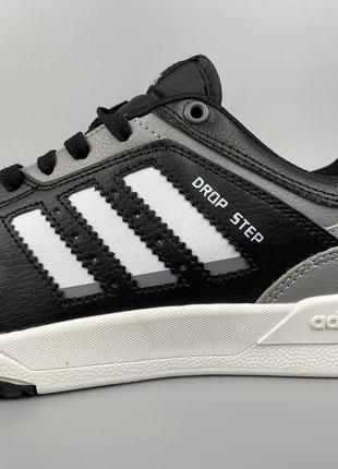 Adidas drop step black grey9 фото