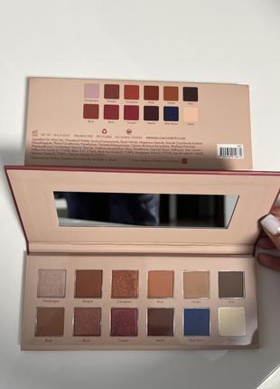 Палетка тіней sinopia eyeshadow palette mellow cosmetic