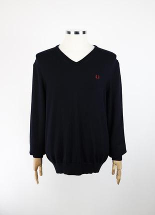 Fred perry чоловічий пуловер із вовни та бавовни, кофта, джемпер, светр