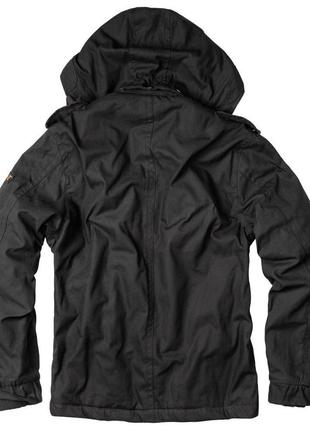 Куртка мужская surplus airborne jacket schwarz черная4 фото