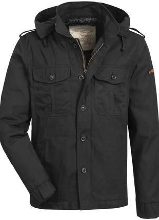 Куртка мужская surplus airborne jacket schwarz черная2 фото