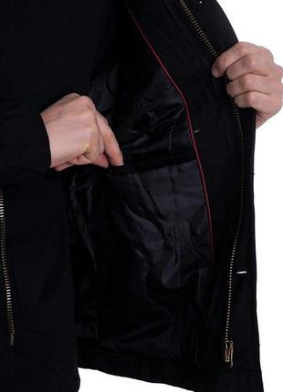 Куртка мужская surplus airborne jacket schwarz черная7 фото