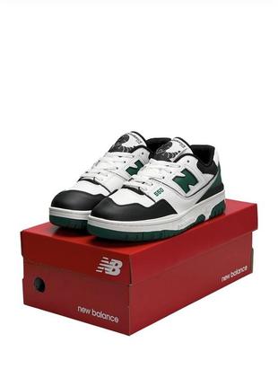 New balance 550 low white green black