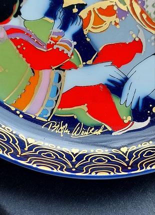 Коллекционная винтажная тарелка rosenthal