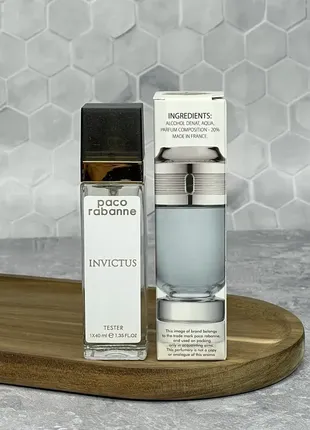 Парфюмированная мужская вода paco rabanne invictus 40 ml