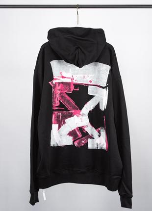 Худі off-white arrows print hoodie original.3 фото