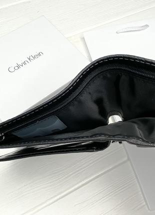 Кошелек calvin klein черный мужской в фирменной упаковке2 фото