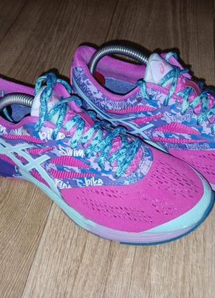 Женские кроссовки косовки asics gel-noosa tri 10 pink glow aqua, р.392 фото