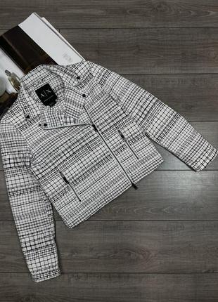 Оригинальная пуховая куртка пуховик косуха armani Blazer exchange