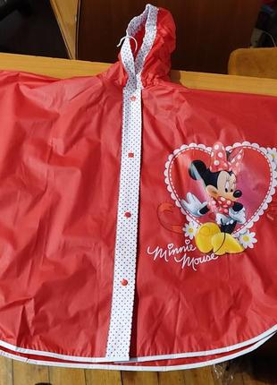 Дощовик disney. minie mouse. one size.