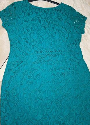 Кружевное платье батталл, большого размера, кружево 434 фото
