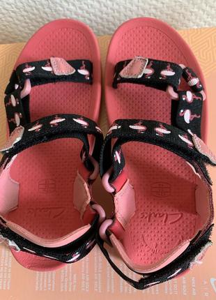 Детские сандали для девочек-clarks2 фото