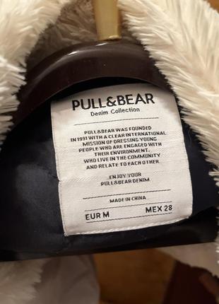 Джинсова куртка pull&amp;bear2 фото