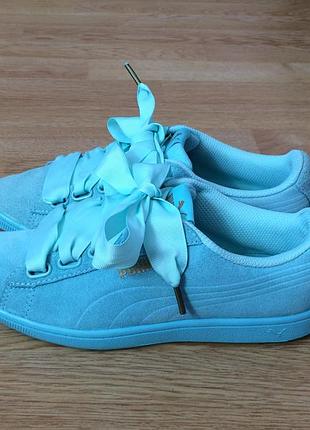 Замшевые кроссовки puma 37 размера в идеальном состоянии