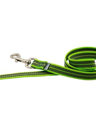 Поводки без ручки для собак sprenger rubberized leash without handle 1,9 см х 2 м зеленый (4022853210722)