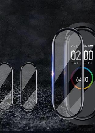 В наличии стекло плёнка xiaomi mi band 5 на фитнес браслет3 фото