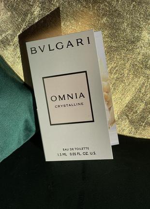 Тестер парфуму bvlgari omnia crystalline1 фото