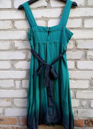 Шёлковое платье, сарафан на подкладке2 фото