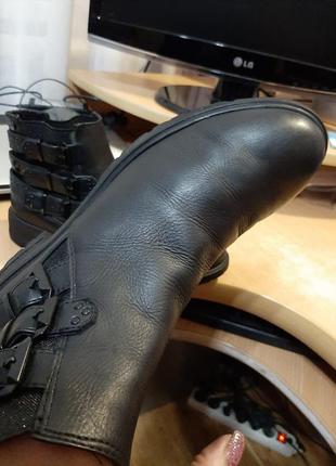 Кожаные демисезонные ботиночки" tamaris", 38размер8 фото