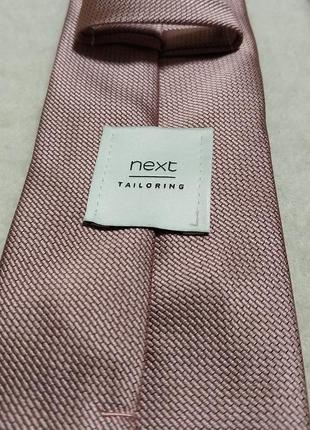 Якісна стильна брендова краватка next7 фото