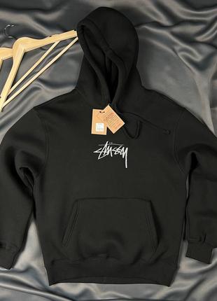 Худи на флисе stussy