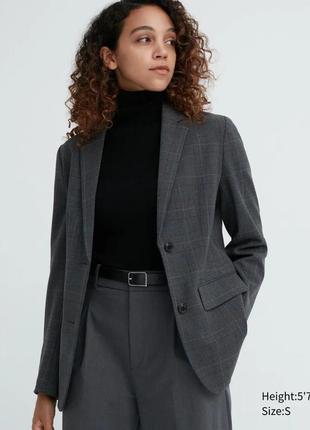 Стильный пиджак uniqlo