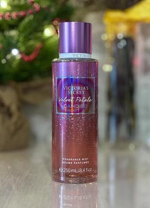 Спрей для тела и волос victoria’s secret velvet petals candied