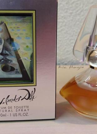 Dali parfum de toilette salvador dali, 22/30 ml - оригінал, старий випуск