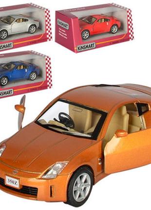 Машинка инертная kinsmart nissan 350z kt5061w 12 см