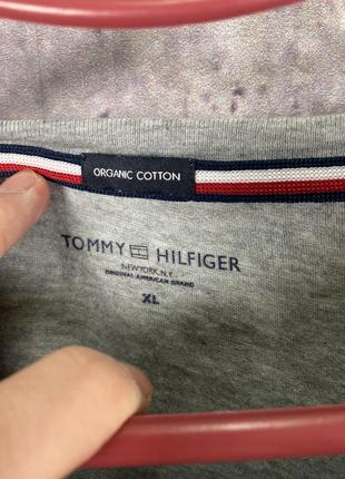 Мужская крутая оригинальная футболка tommy hilfiger размер xl8 фото